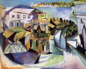 巴勃罗毕加索 - 鲁瓦扬的咖啡馆